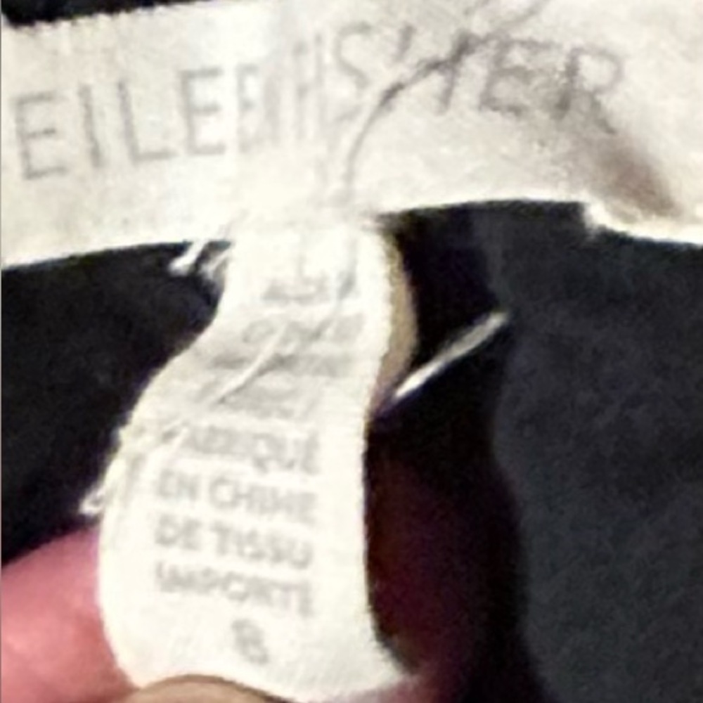 Eileen Fisher Classic size 8 Black Slacks